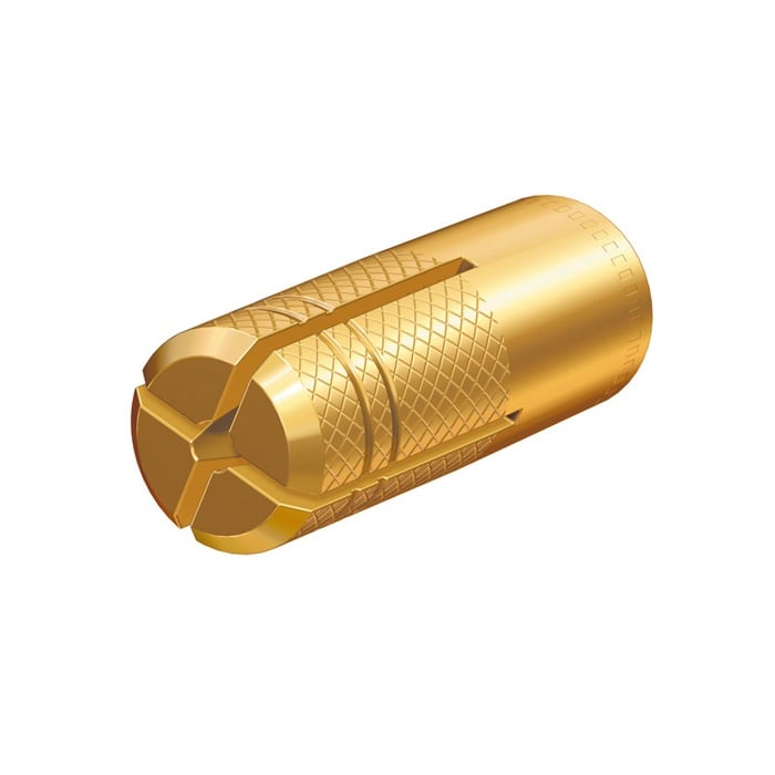 PLUG M12 15X39MM BRONZE 50PCS