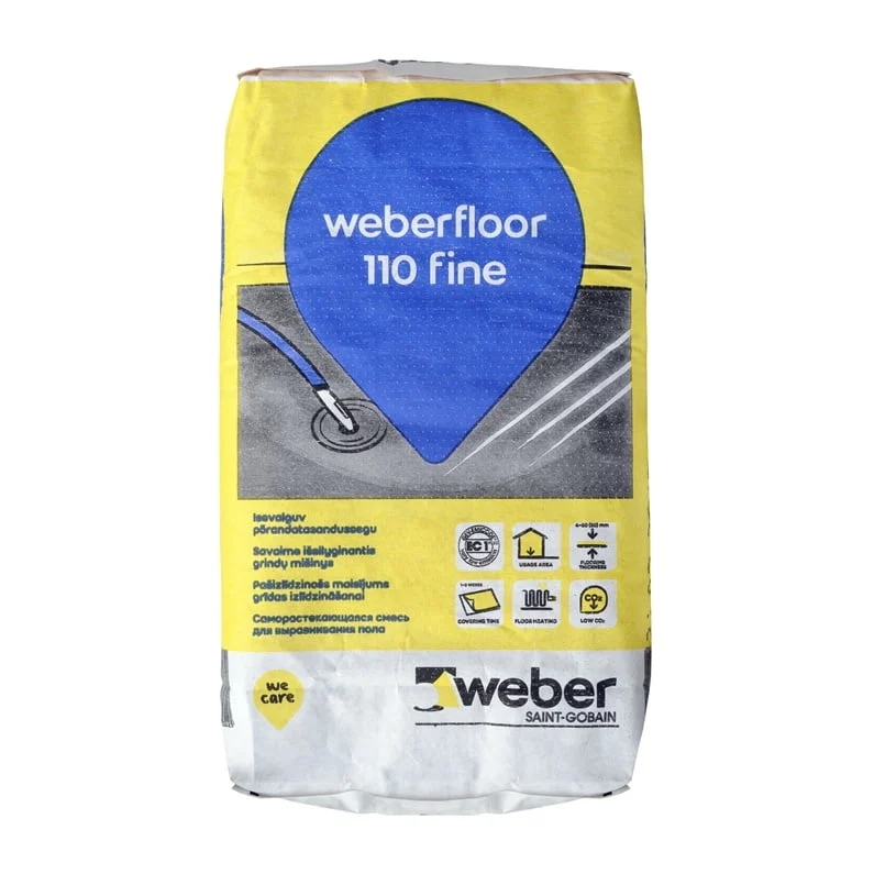 LEVELING COMPOUND WEBER 110 4-50MM 20KG