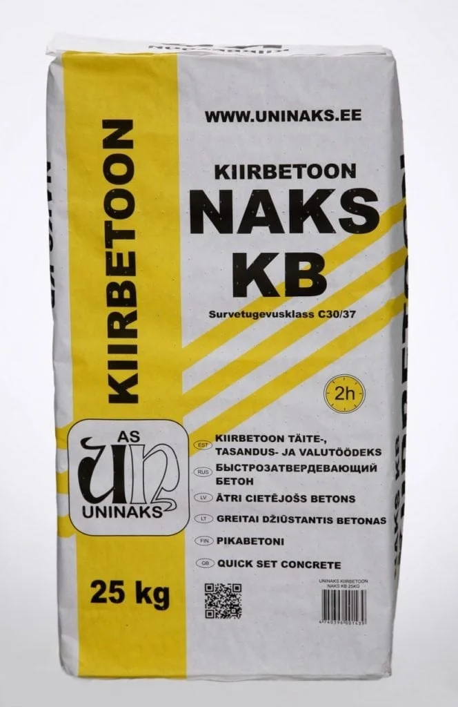 FAST SETTING CONCRETE KIIRBETOON 25KG