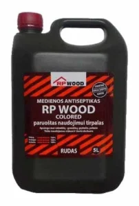 ANTISEPTIĶIS RP WOOD BRŪNS 5L