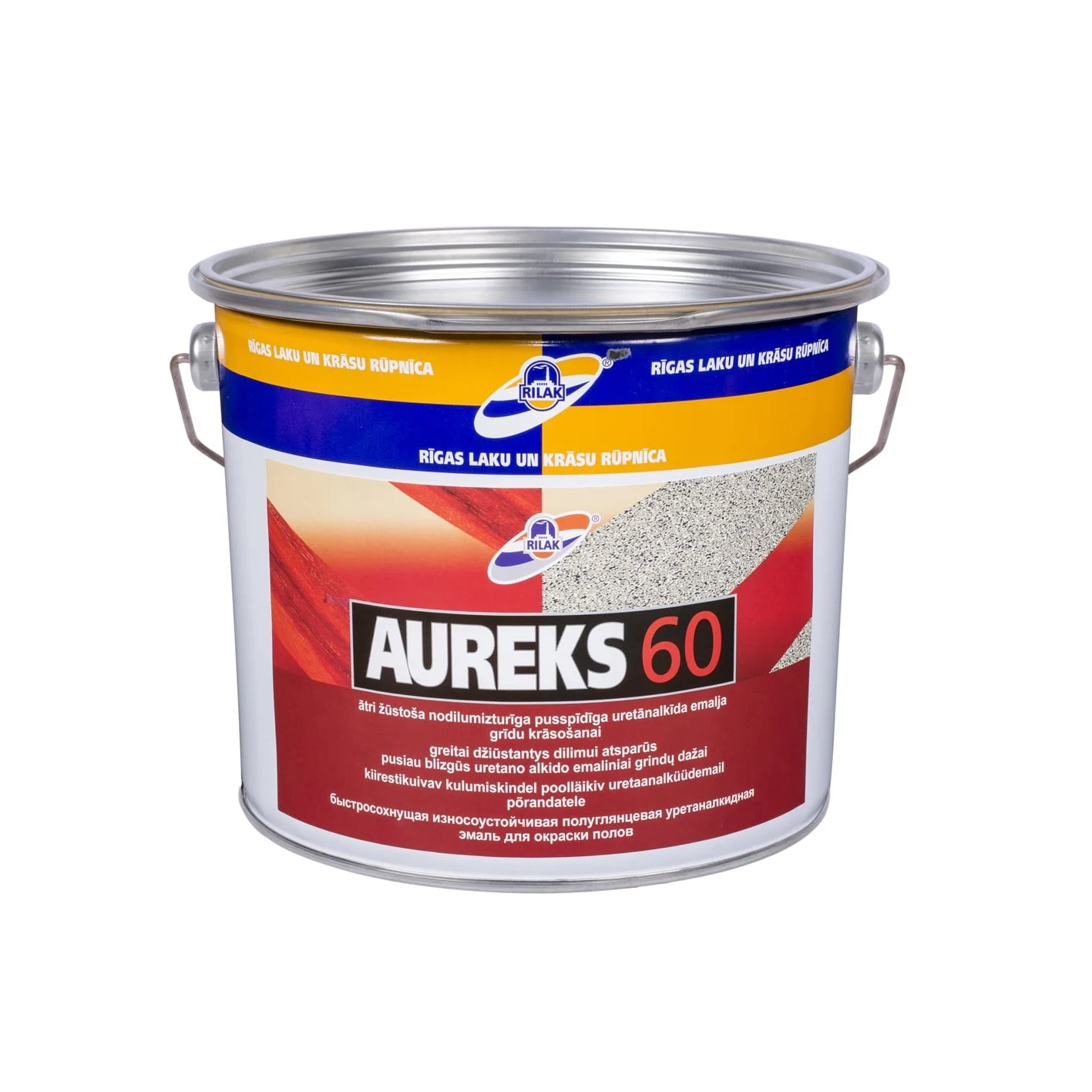 AUREKS 60 WHITE FLOOR PAINT 2.7 L