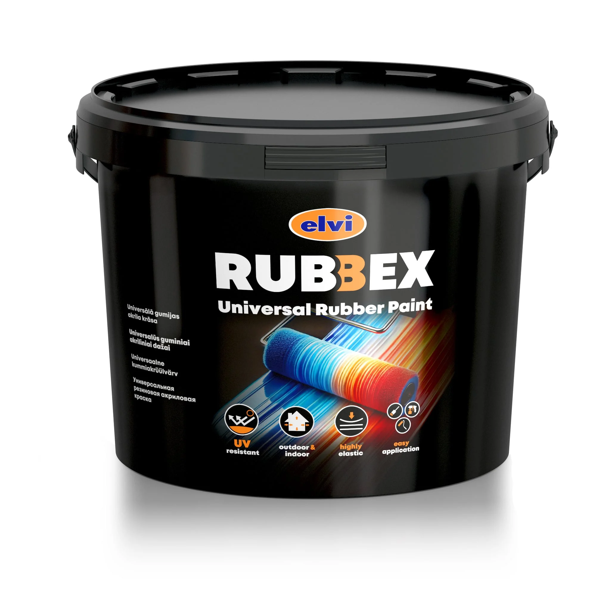 KRĀSA RUBBEXUNIVERSAL PELĒKA 3.5 KG