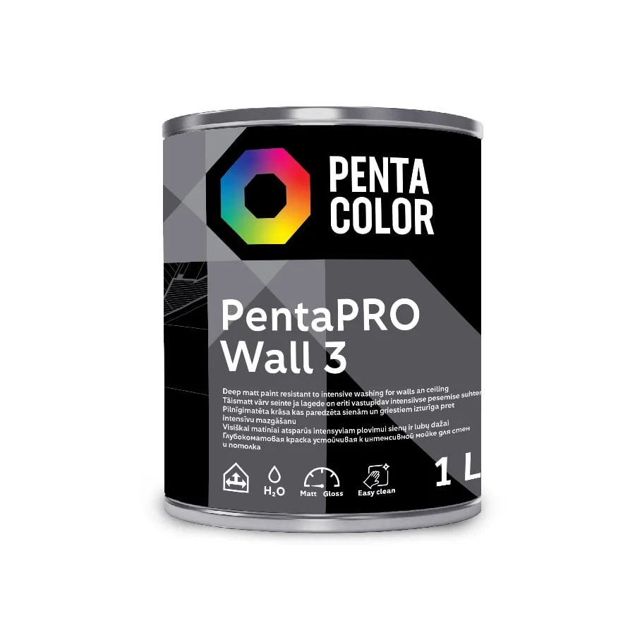 COLOR PENTACOLOR PENTAPRO MATT WHITE 1L