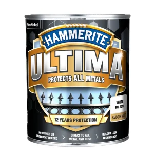 KRĀSA METALUI ULTIMA MATT BALTA 0.7L