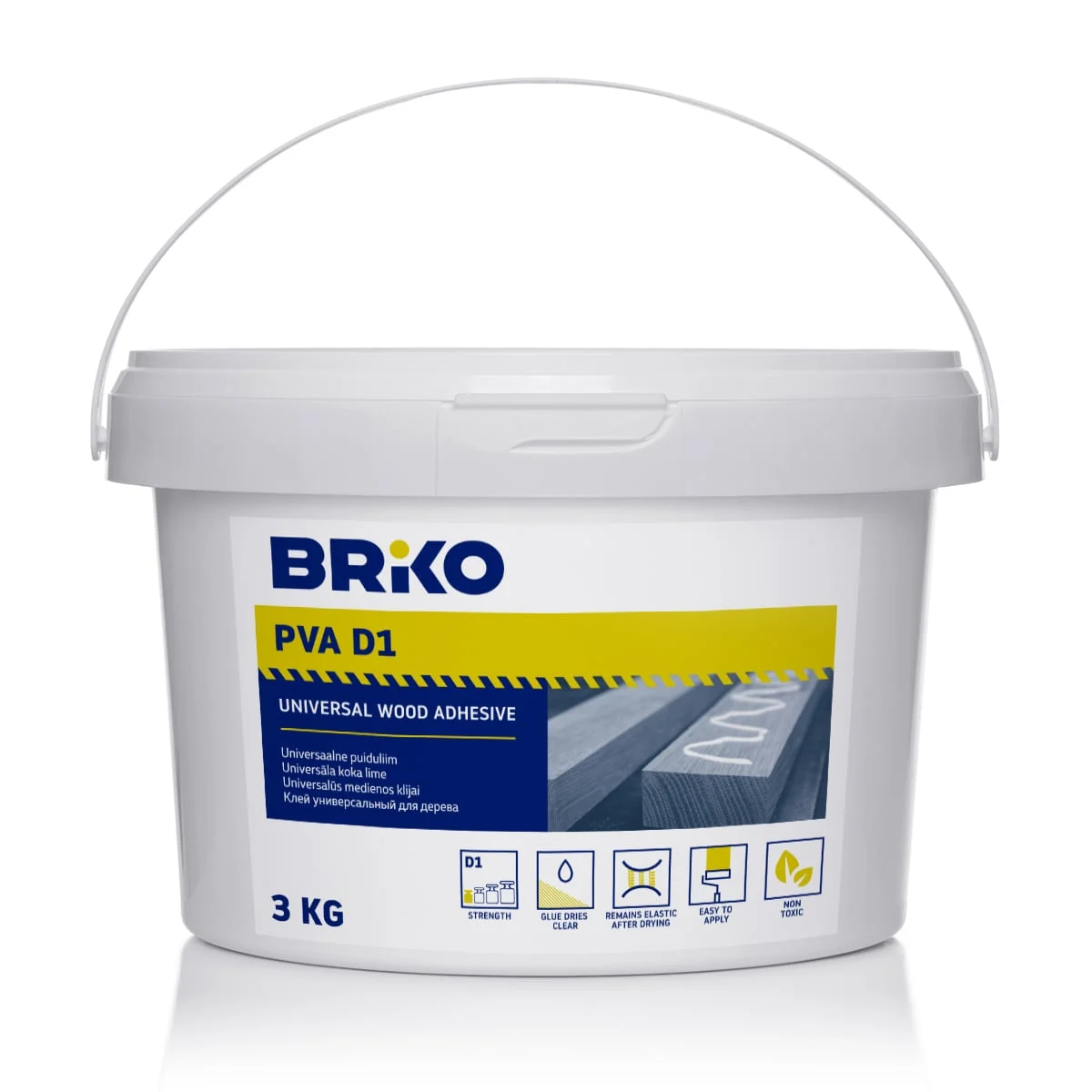 LĪME UNIVERSĀLĀ KOKSNES PVA BRIKO 3KG
