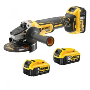 DeWALT Leņķa slīpmašīna 125mm, XR 18V, 1000W