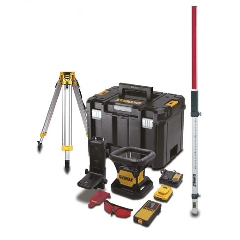 DeWALT 18V XR Li-Ion rotējošais lāzeris - sarkans