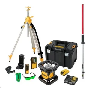 DEWALT 18V ротационный лазерный уровень - зеленый