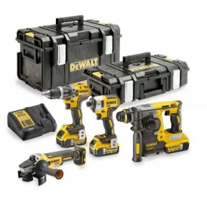 DeWALT 4 instrumentu komplekts XR Li-Ion 18V