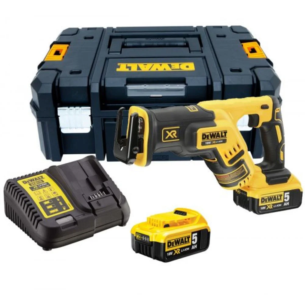 DeWALT Zobenzāģis XR BL  2x5Ah