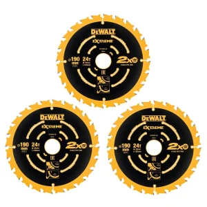 DeWALT Зажимы EXTREME 3 x 190 24T