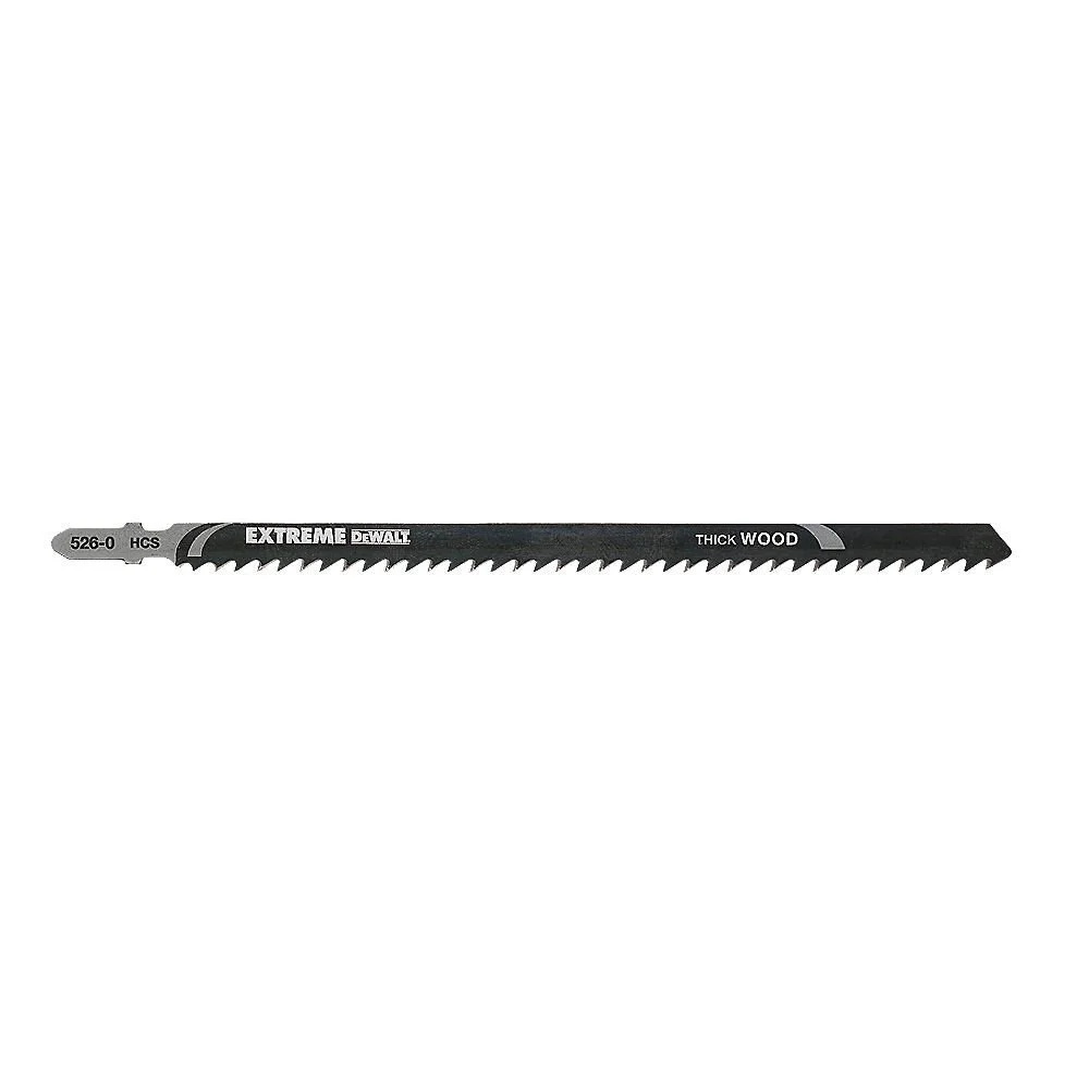 DeWALT Figūrzāģa asmeņi kokam 180mm (kompl. 5gab.)