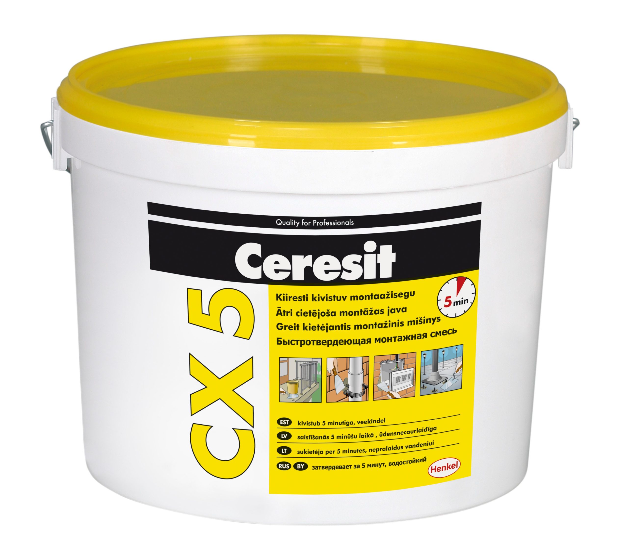 JAVA MONTĀŽAS CERESIT CX5 5KG