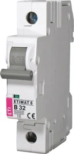 AUTOMĀTISKAIS SLĒDZIS ETIMAT10 C04A 1P