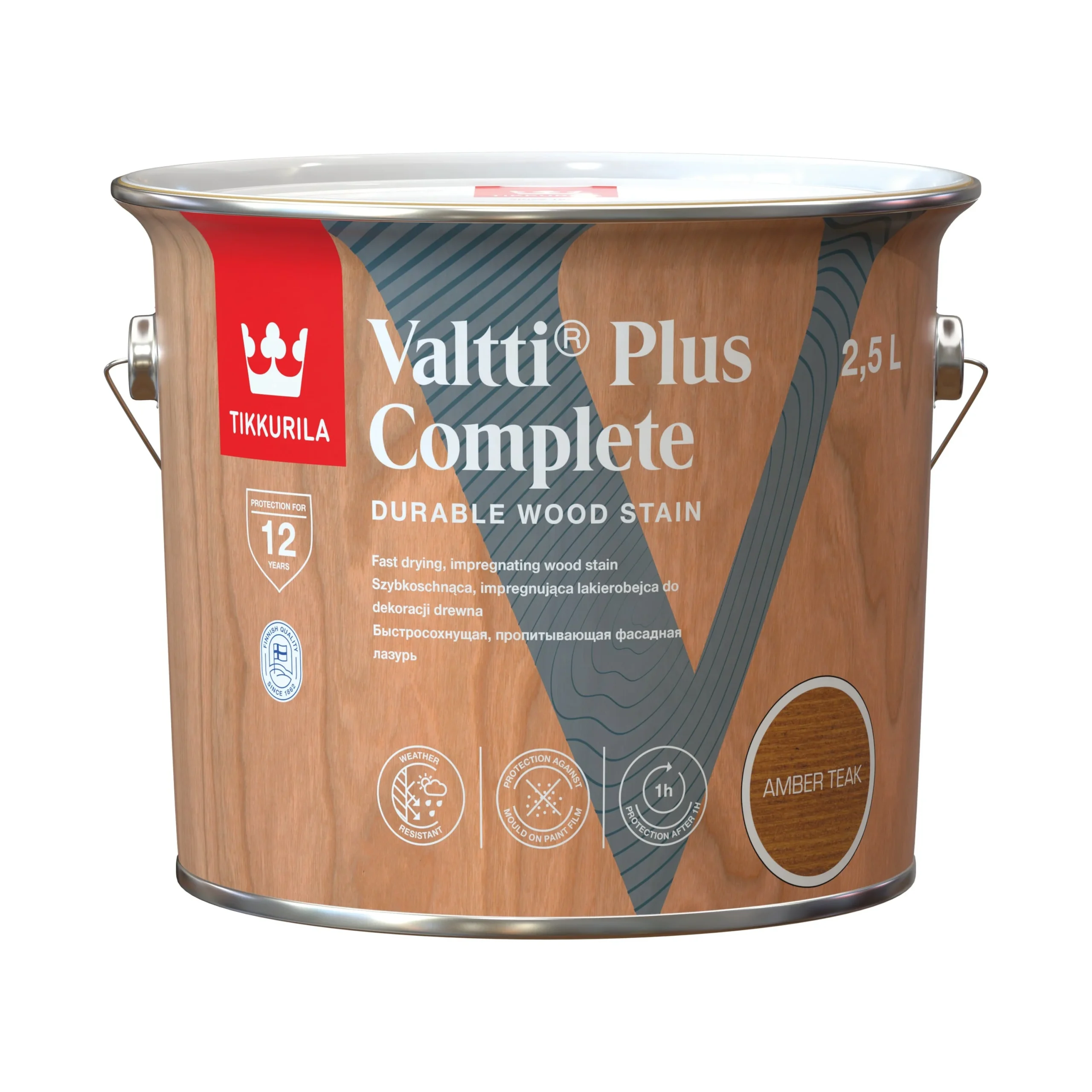 IMPREGNANTS VALTTI PLUS COMP.TEAK 2.5L