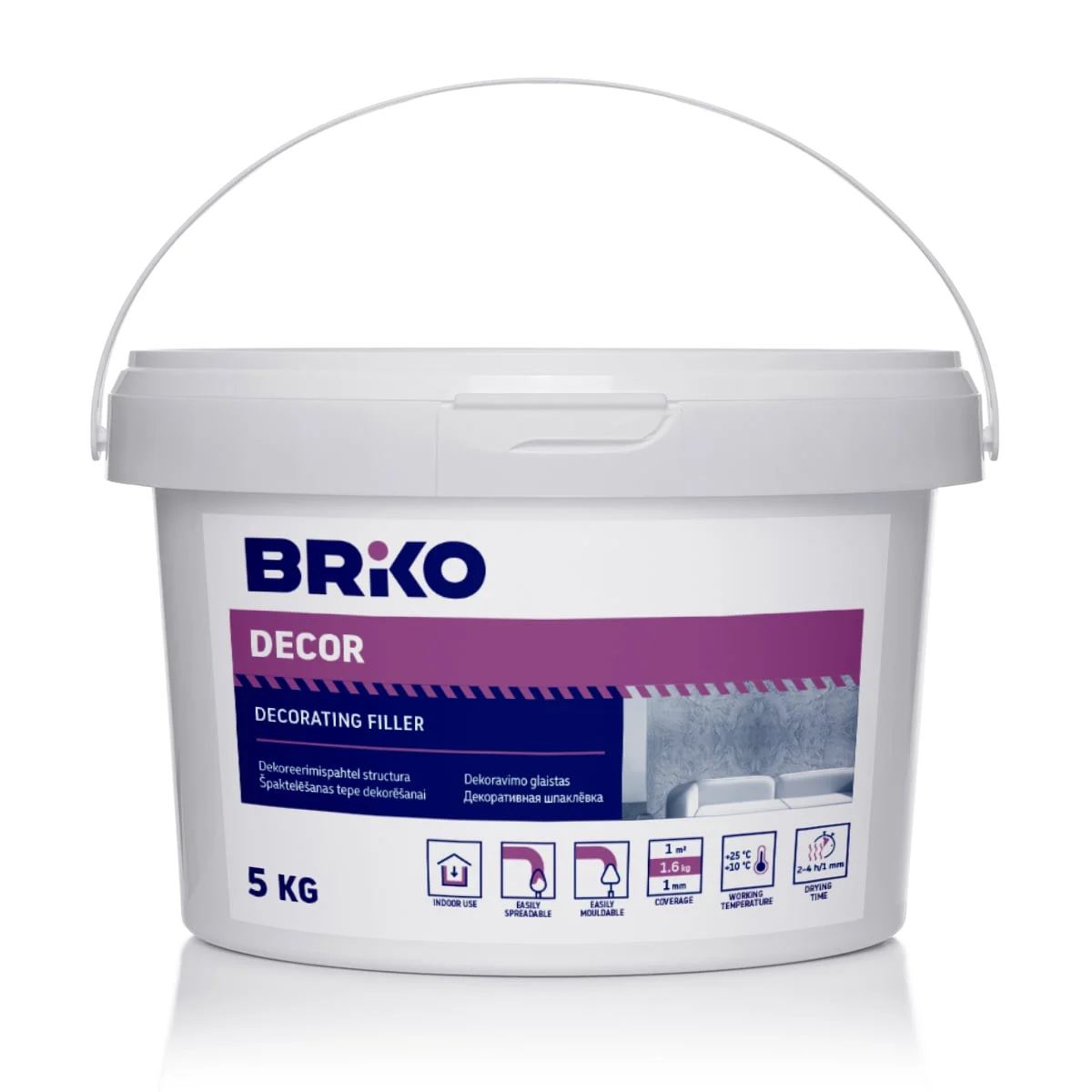 TEPE DEKORĒŠANAS STRUCTURA 5KG