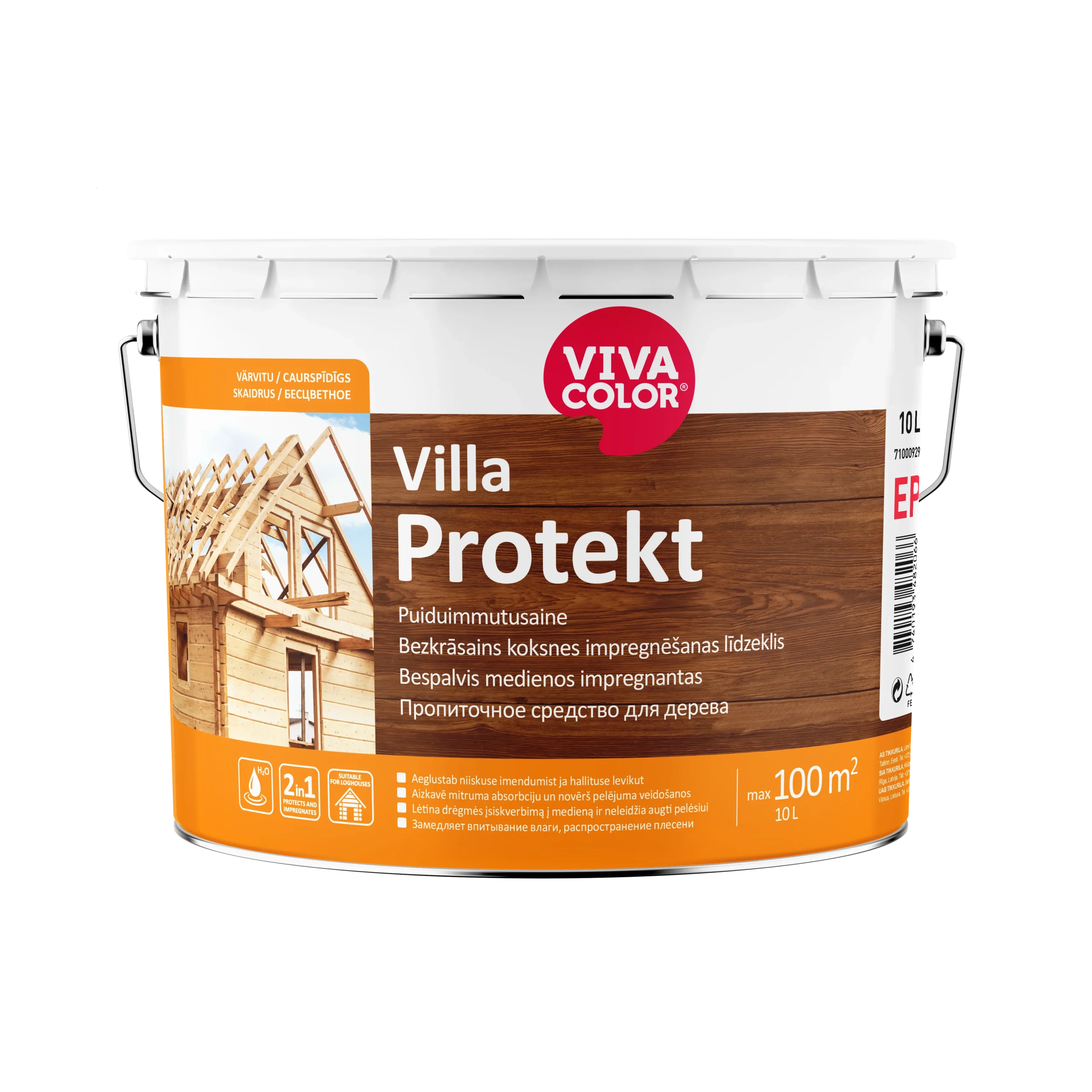 IMPREGNATION. READY. VILLA PROTEKT 10L