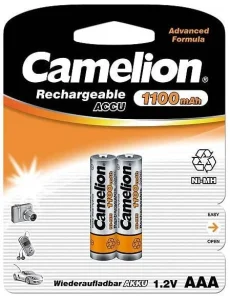 BATERIJAS LĀD. CAMELION AAA 1100MAH B2