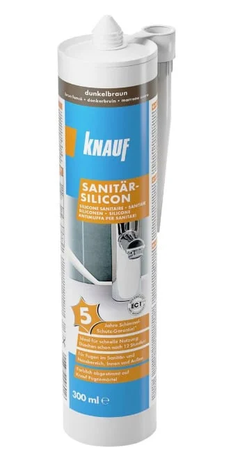 SILICONE KNAUF DARK BROWN 300ML