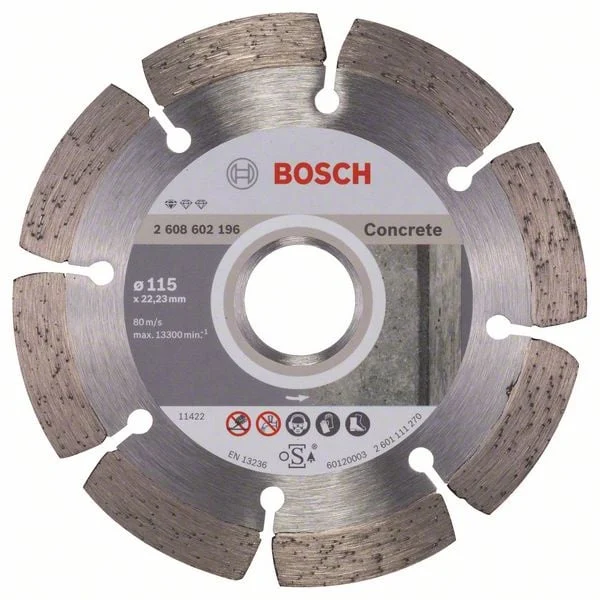 DIAMOND DISC FOR CONCRETE BPE 115X22.23MM