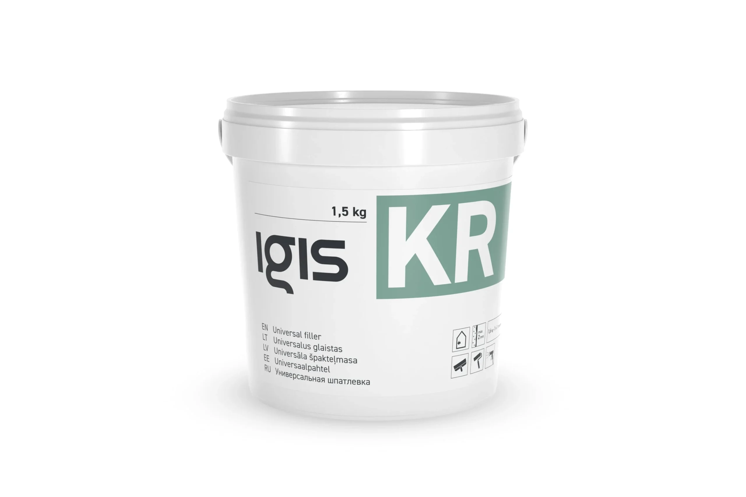 SPACKLE FINE GRAIN IGIS.KR 1.5 KG
