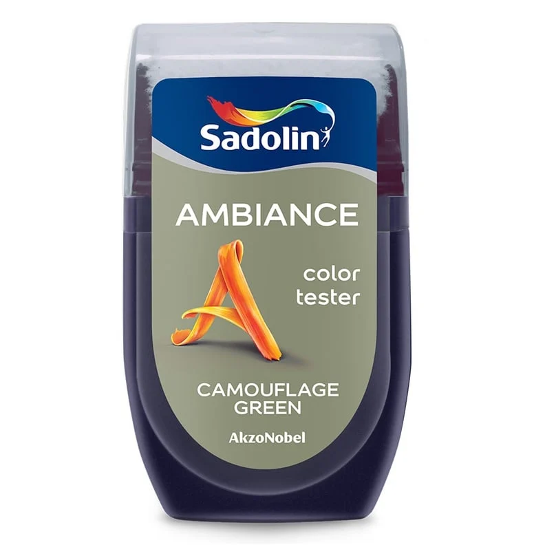 COLOR SAMPLE AMBIANCE CAMOUFLAGE GREEN