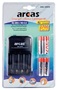 LĀDĒTĀJS ARCAS ARC-2009 +4AA 2700MAH