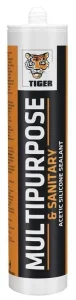 SILIKONS SANITĀRAIS TIGER 280ML CAURSP.