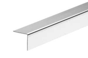 STŪRIS PVC 20X20 275CM 152 SUDRABS
