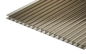 POLIKARBONĀTA LOKSNE 4X2000X1050 BRONZ.