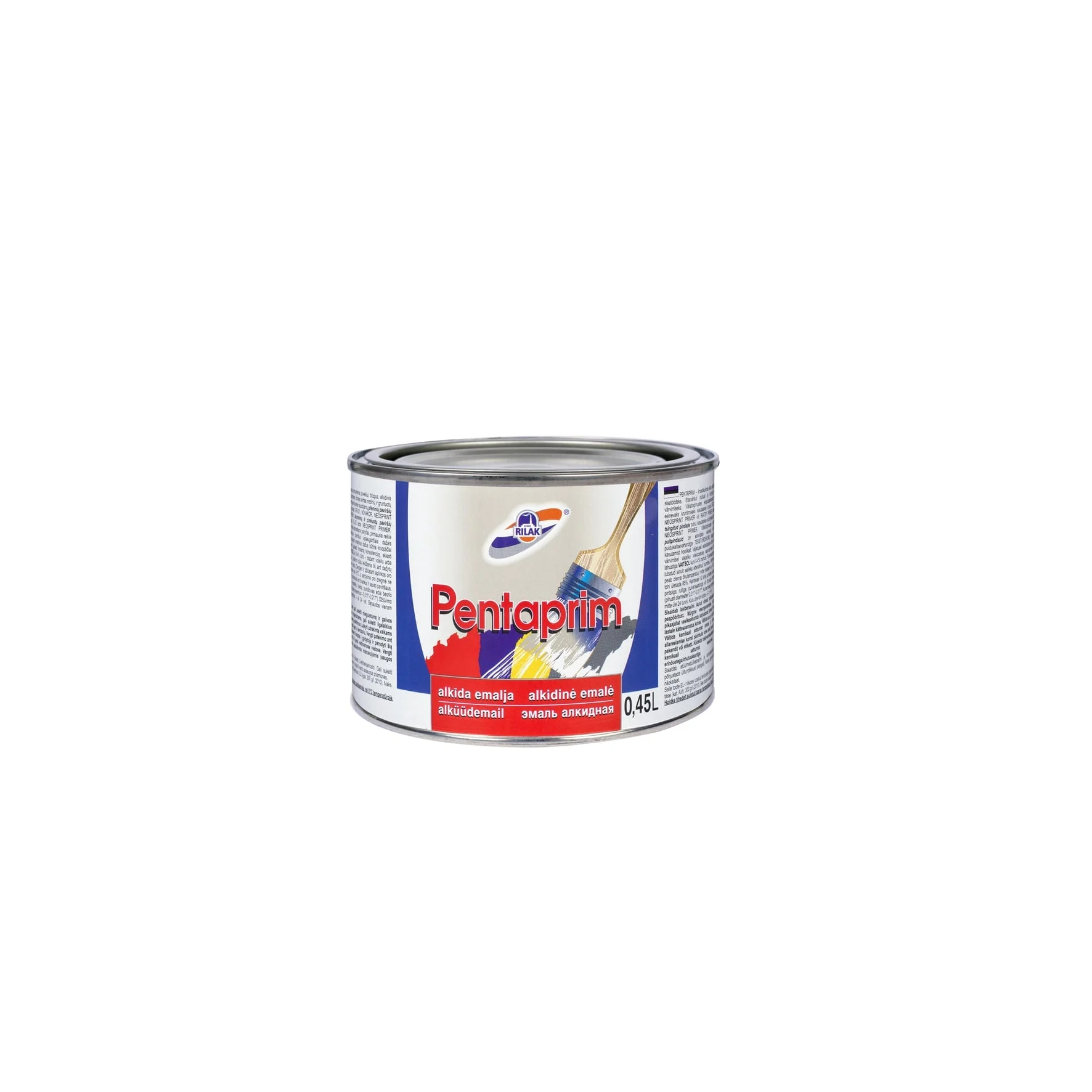 КРАСКА PENTAPRIM КОРИЧНЕВАЯ 0,45L ГЛЯНЦЕВАЯ