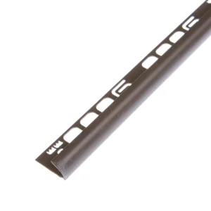 LĪSTE FLĪŽU PVC 9MM/2,5M TUMŠI BRŪNA