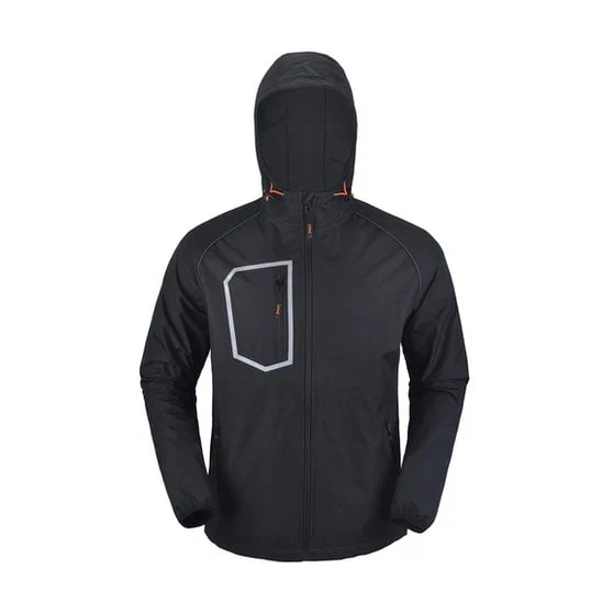 КУРТКА РАБОЧАЯ SOFTSHELL ЧЕРНАЯ DK3402 XXL
