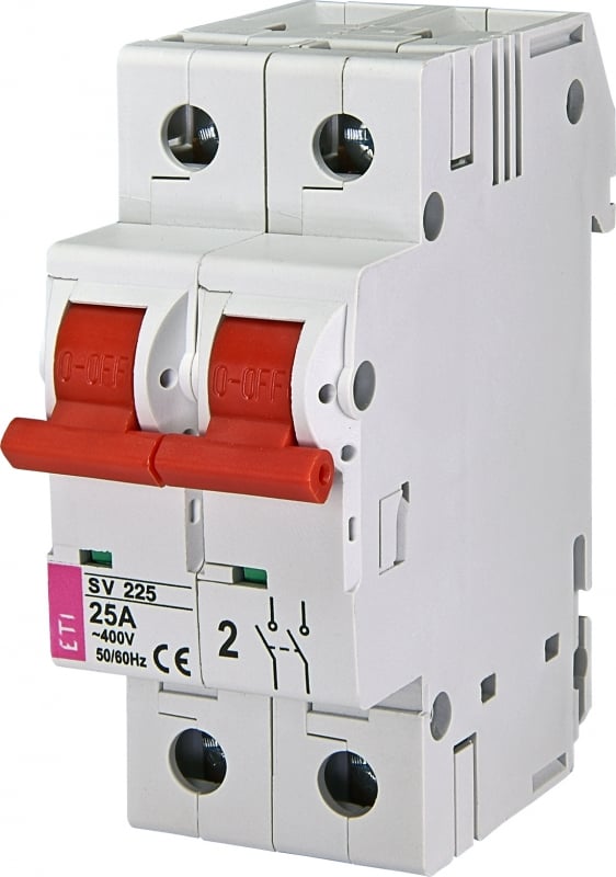SLĒDZIS AUTOM SV 225 25A 2F 02423222(6)