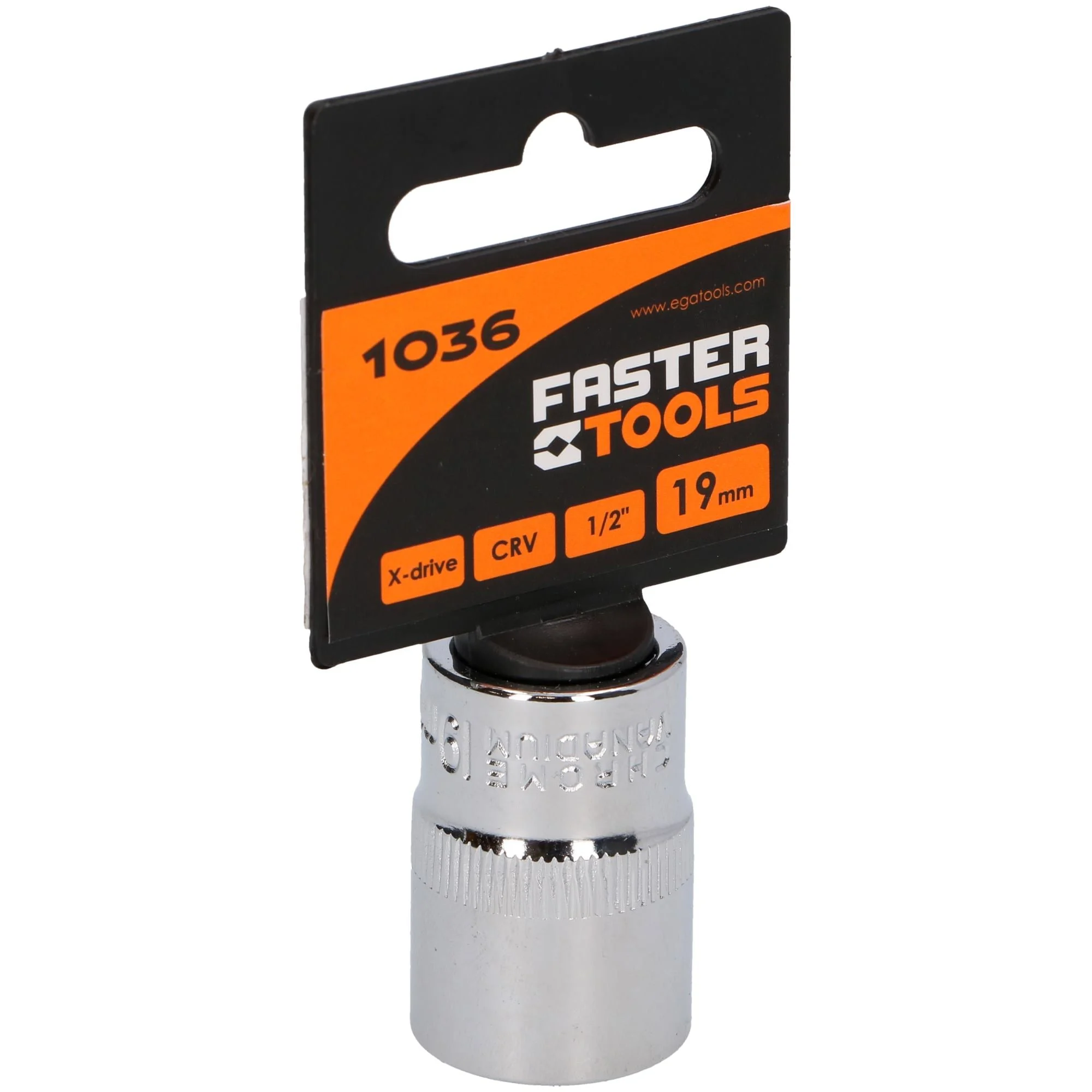 MUCIŅA 6KANTU FASTER TOOLS 1/2 19