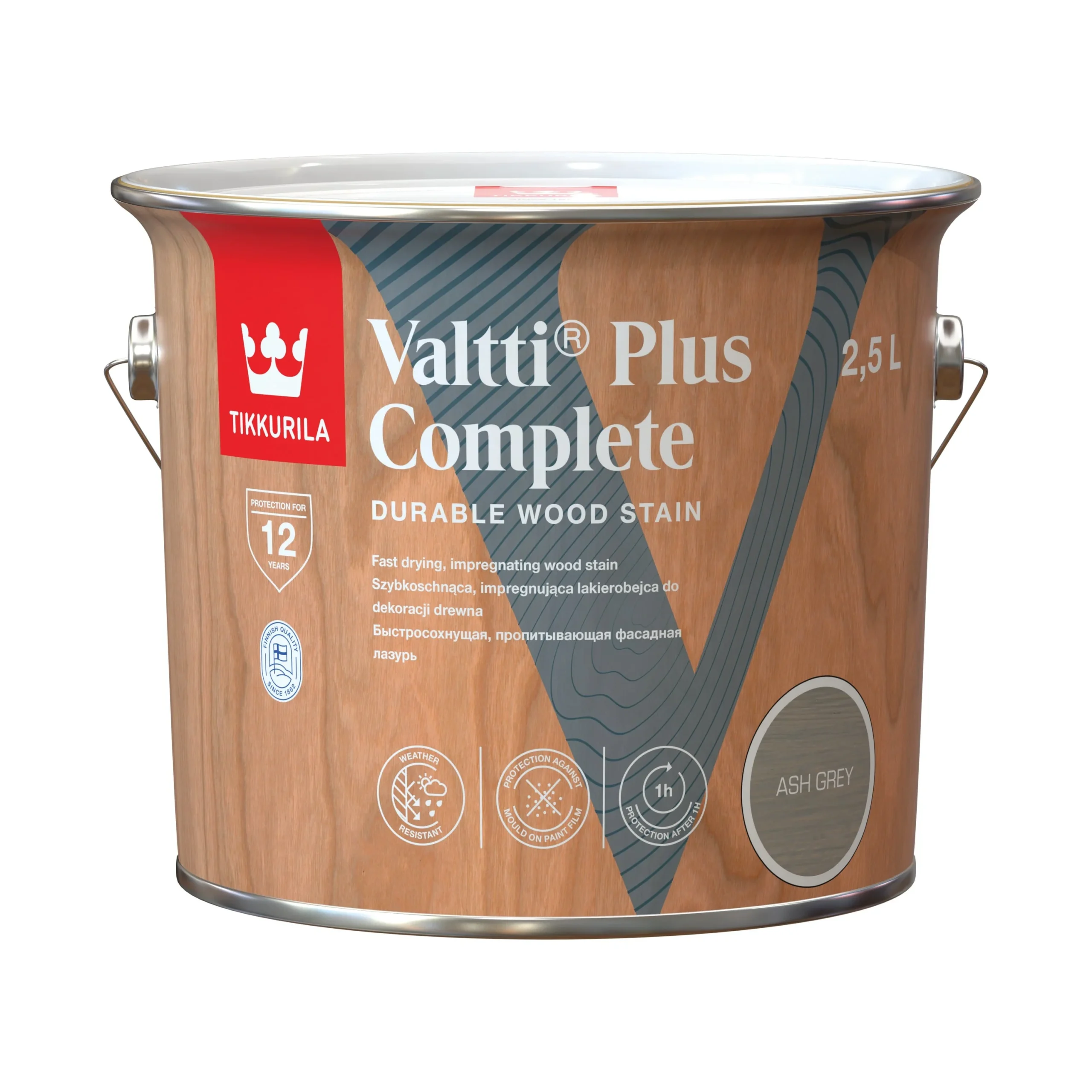 ИМПРЕГНАТ VALTTI PLUS COMP.GREY 2.5L