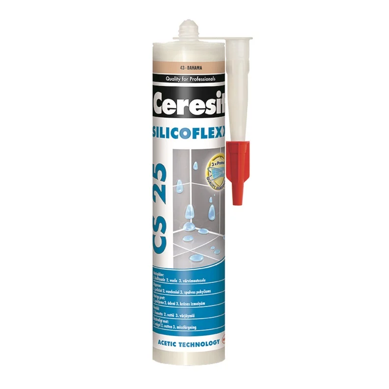 SILIKONS CERESIT CS25/45 BRŪNS 280ML