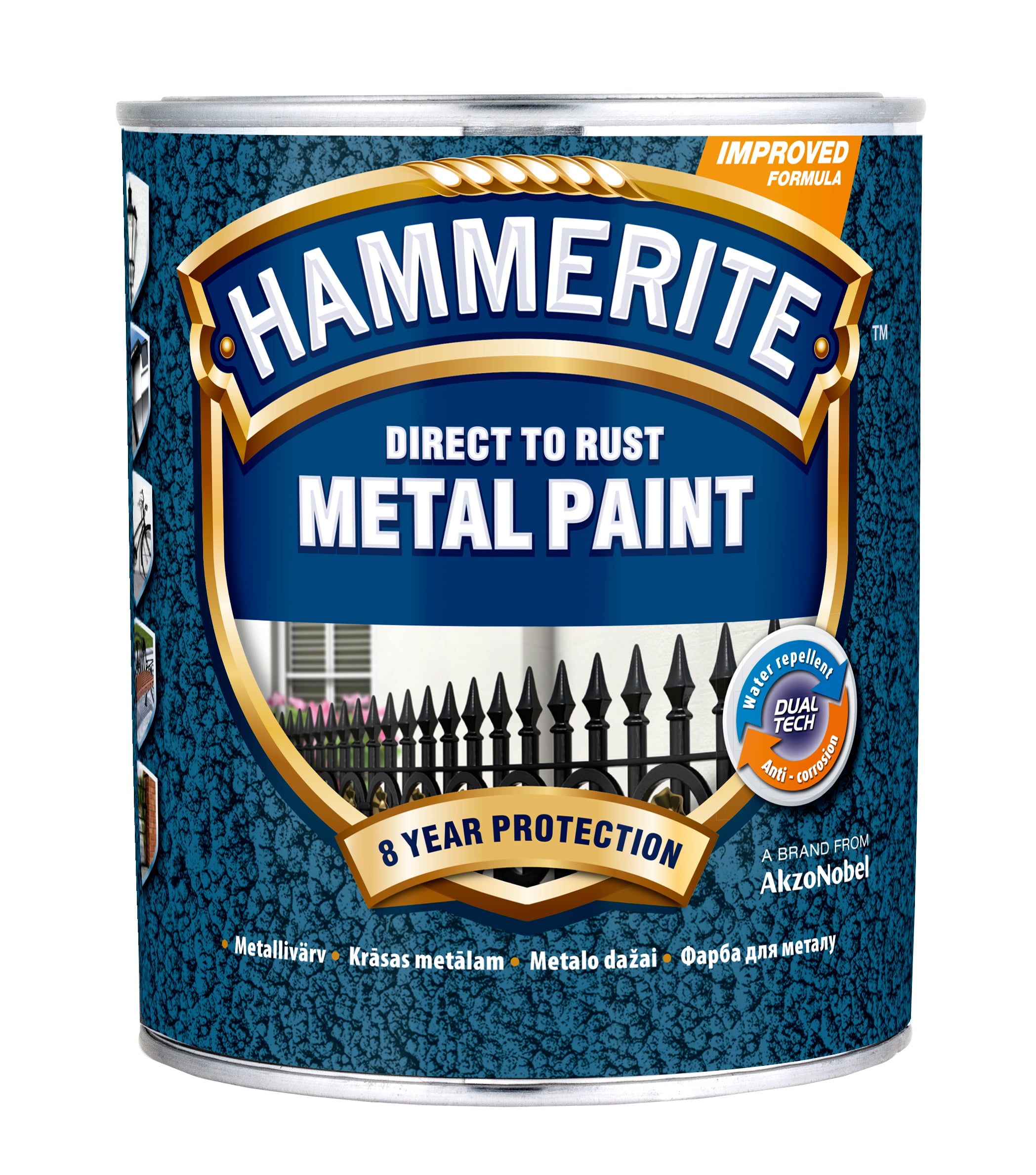 MET. KRĀSA HN HAMMERED PELĒKA 5L