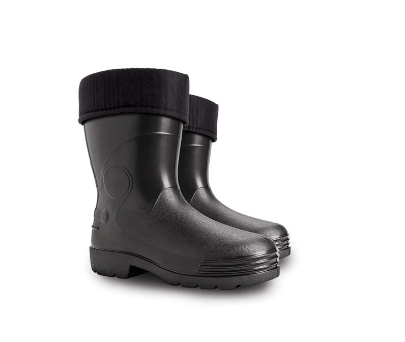 RUBBER SHOES BLACK 3910A EVA SIZE 44