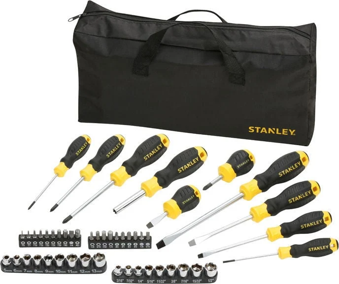 SCREWDRIVER SET 48PC + BAG STANLEY