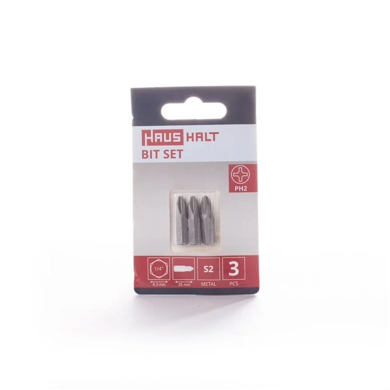 SCREWDRIVER TIP PH2X25MM 3GB