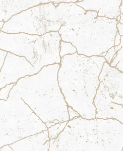 TAPETES VINILA 104869 KRĒMA ZELTA