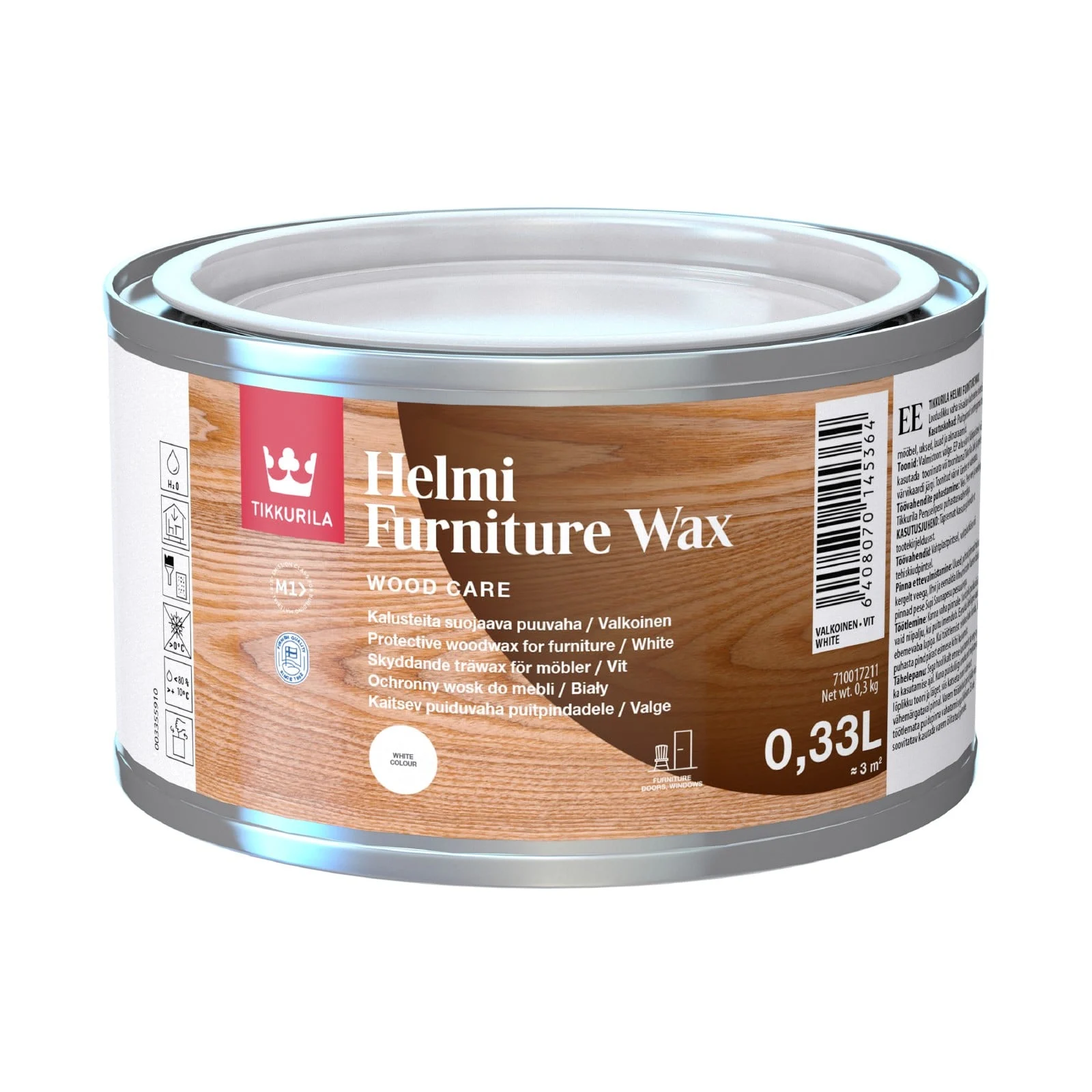 VASKS HELMI FURNITURE BALTS 0.33L