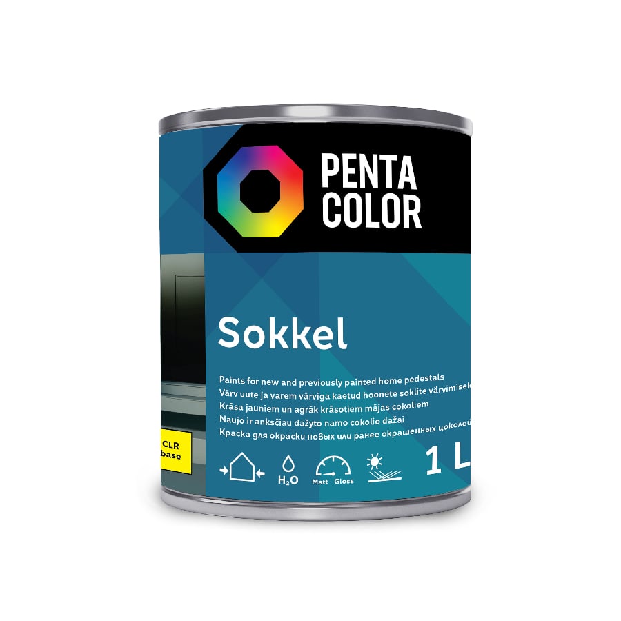 COKOLA KRĀSA PENTACOLOR SOKKEL C 1 L