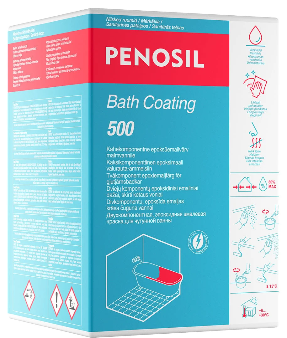 ENAMEL BATH KIT 960G SILVERLINE