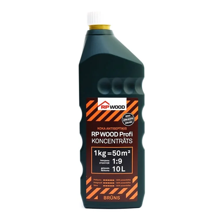 ANTISEPT. KONC PROFI RP WOOD BRŪNS 1KG