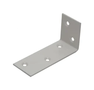 LEŅĶIS STŪRA 80/40X30MM BALTS