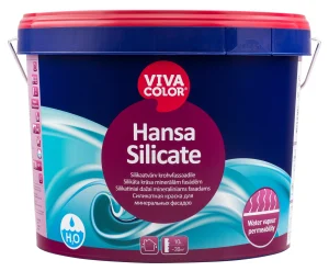 KRĀSA MŪRA FASĀDĒM HANSA SILICAT 9L SC