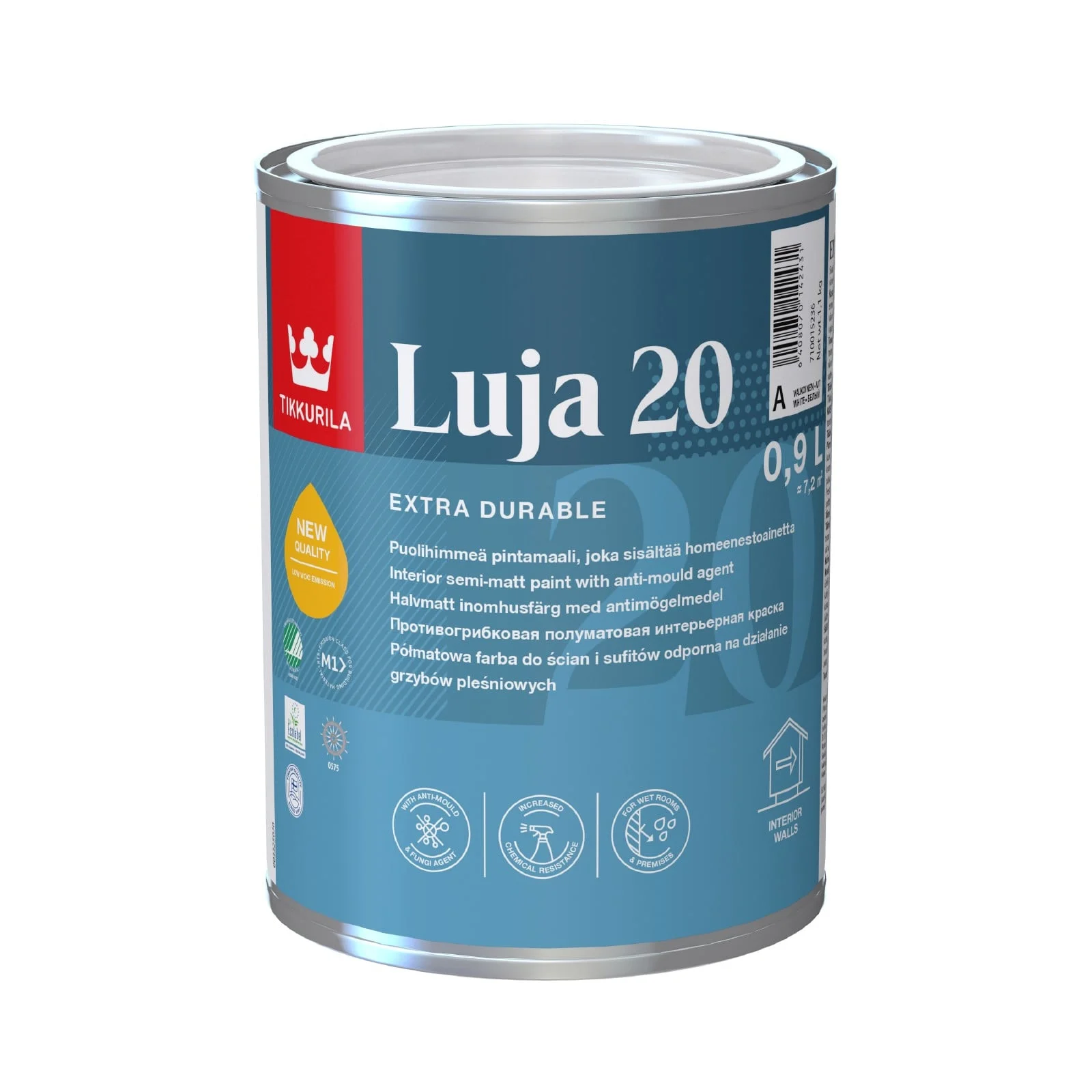 WALL PAINT LUJA 20 0.9L C-BASE
