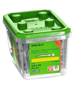 ENKURSKRŪVE BŪVKAL. 5,0X40 ESSVE CS 250
